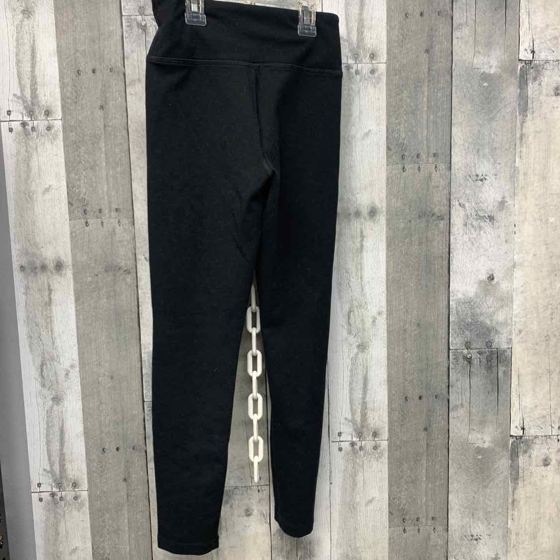 Size Medium Black/White Sport Brand Leggings