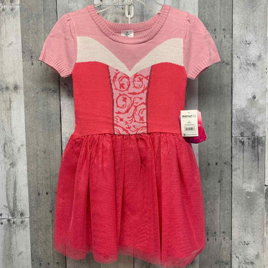 Size 6 Pink/White Disney Dress