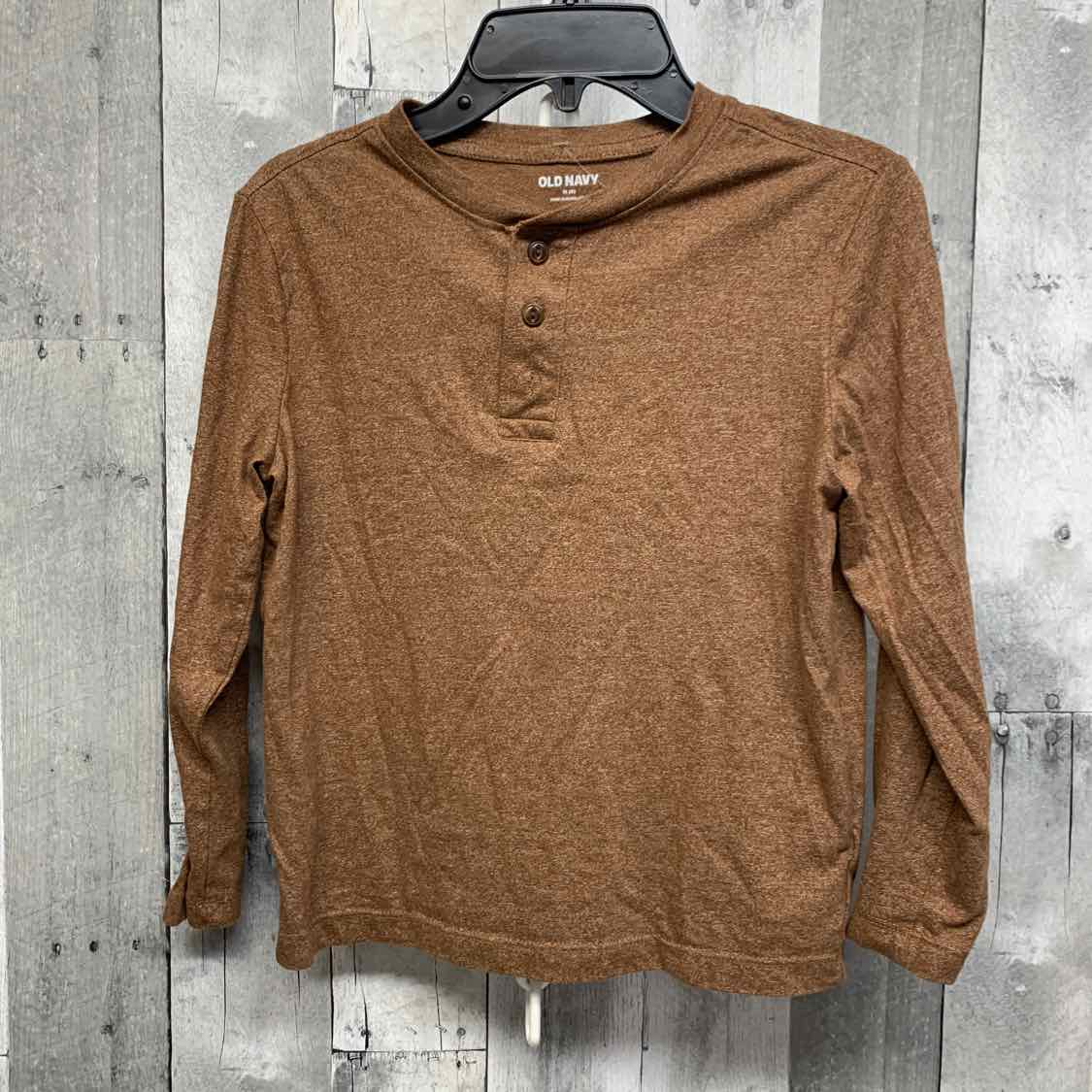 Size 8 Brown Old Navy Long Sleeve Shirt
