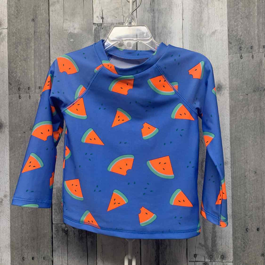 Size 3T Blue/Red Cat & Jack Swim Suit - 2pc+