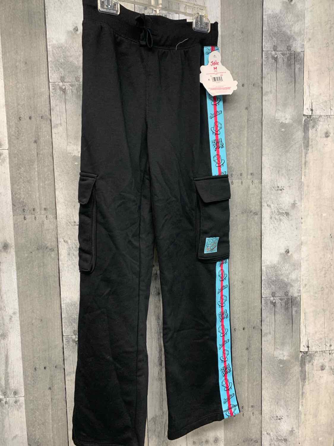 Size Medium Black Justice Athletic Pants