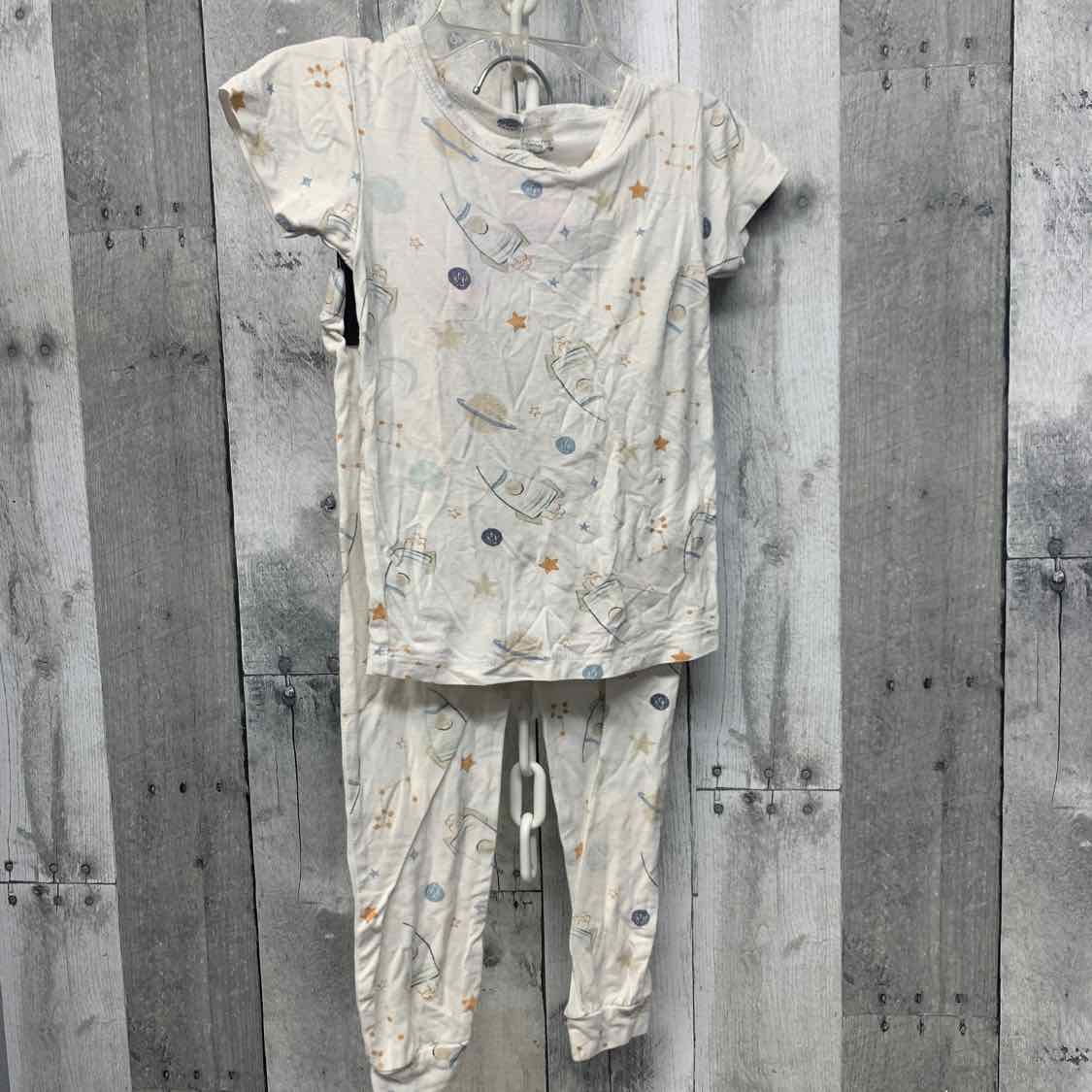 Size 24 Months White Print Name Brand 2pc PJs