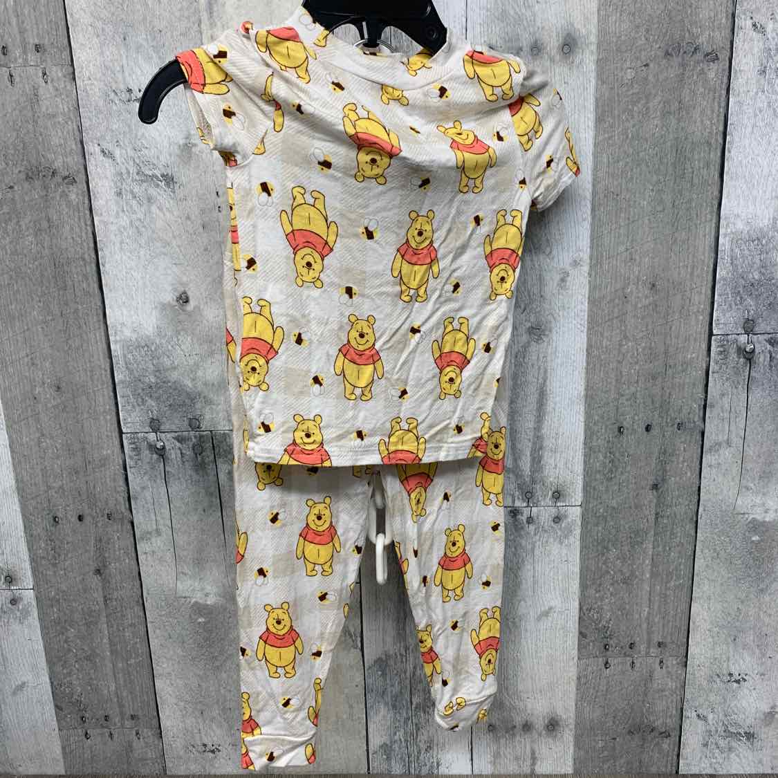 Size 18 Months Tan/Yellow Disney 2pc PJs
