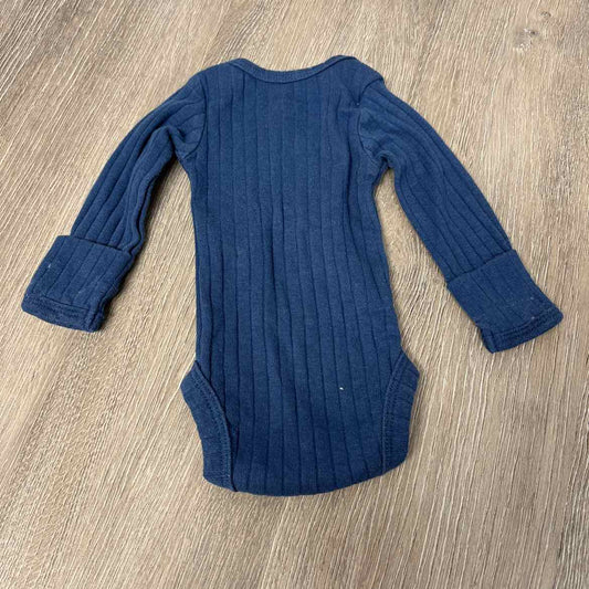 Size Preemie Navy Child of Mine Bodysuit