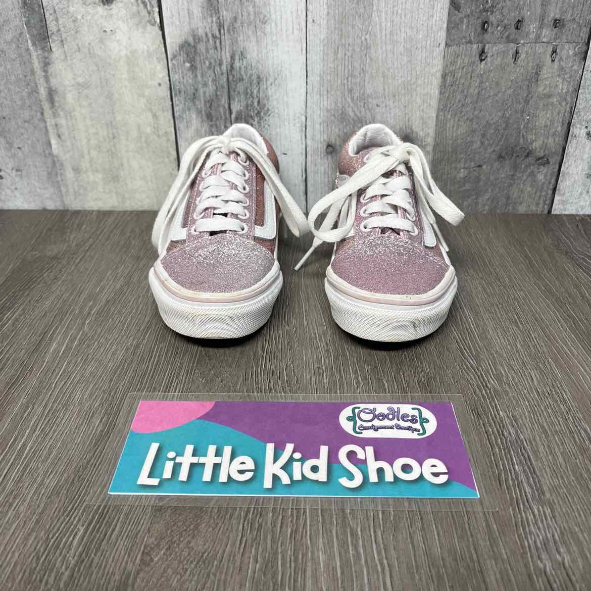 Size 11 Pink/White Vans Sneakers