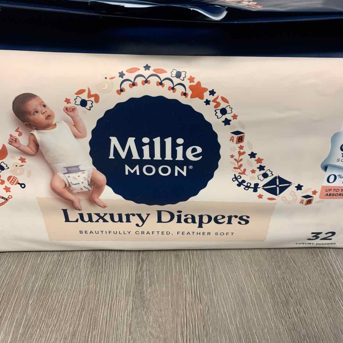 Diaper Size 1 Millie Moon Disposable Diapers