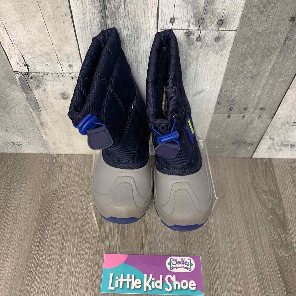 Size 10 Navy/Gray Cat & Jack Snow Boots