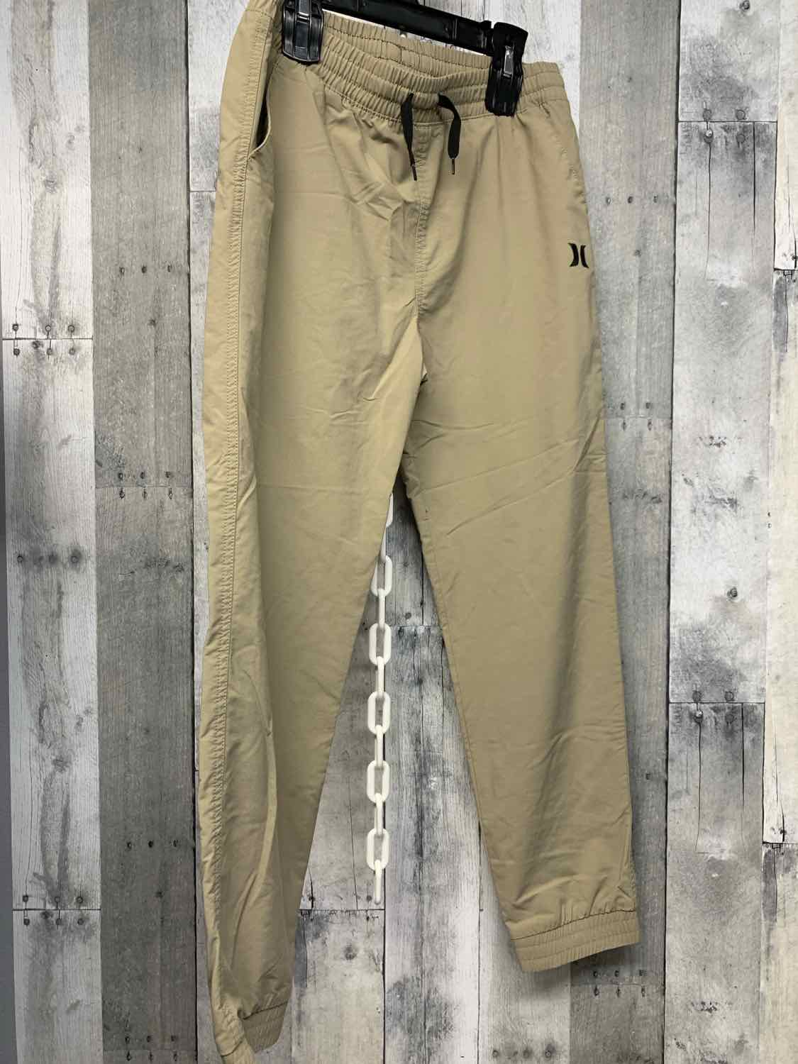 Size Large Tan/Black Hurley Athletic Pants