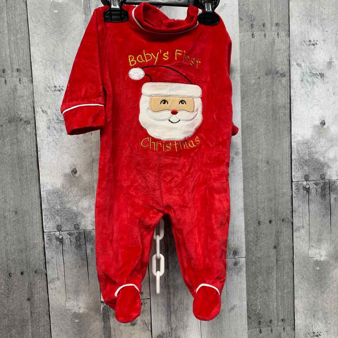 Size 0-3 Months Red/White B Brand Romper