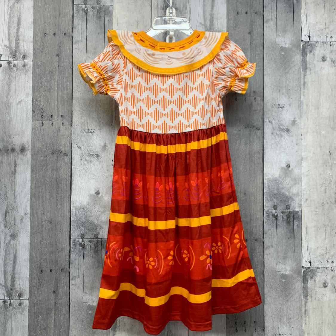 Size 3/4 Red/Orange Presley Couture Dress