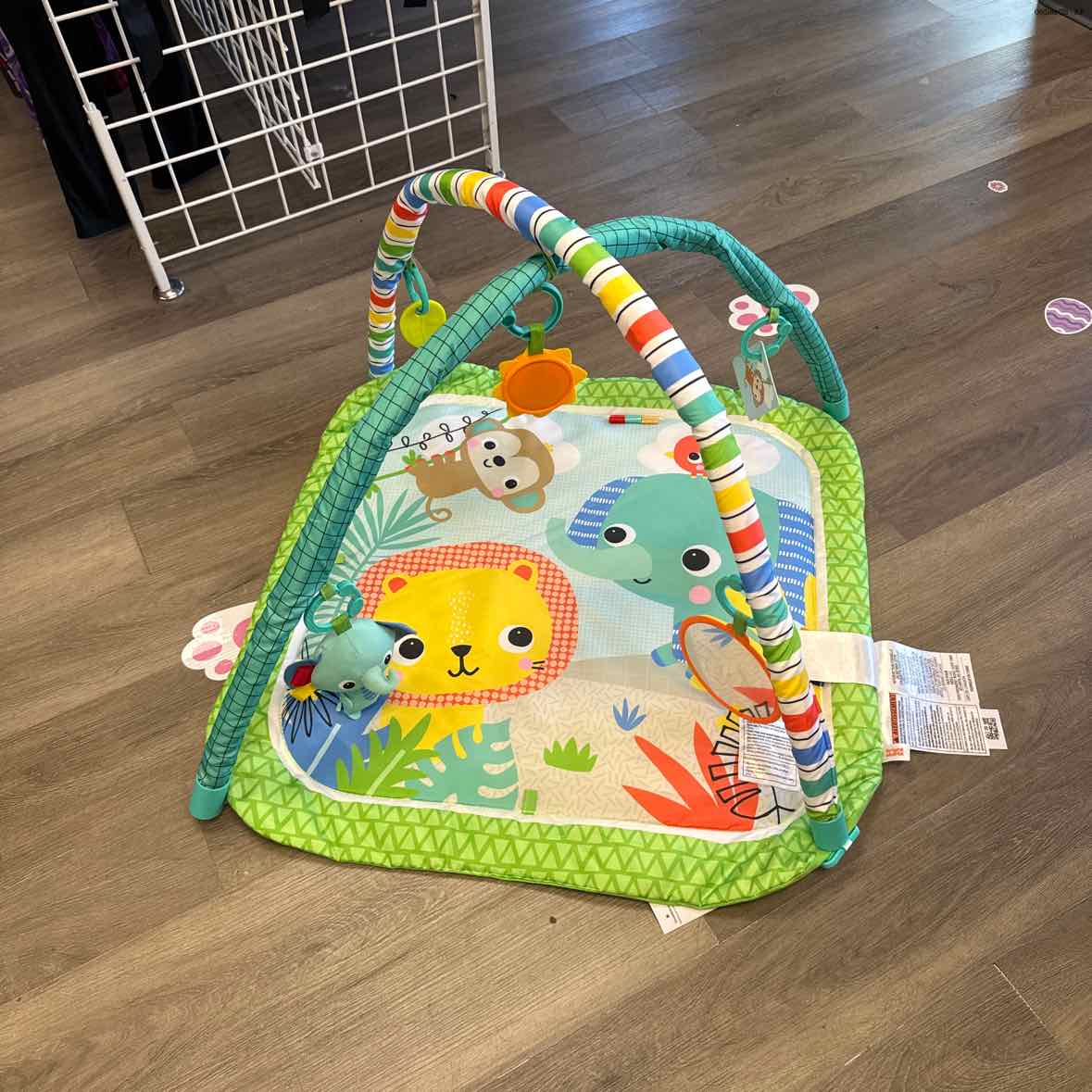 Bright Starts Teal/Orange Floor Gym