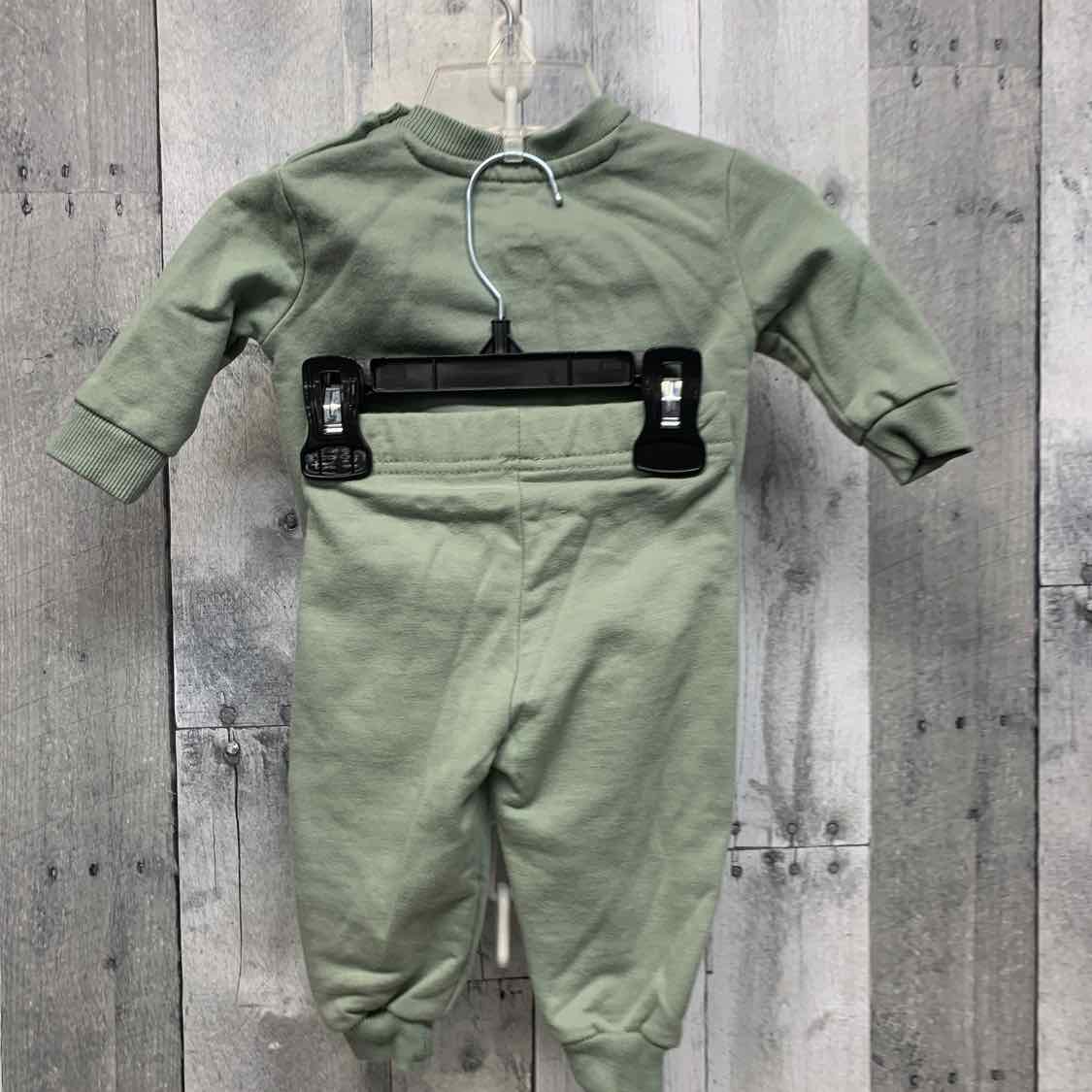 Size 3 Months Green Champion Sweats - 2pc