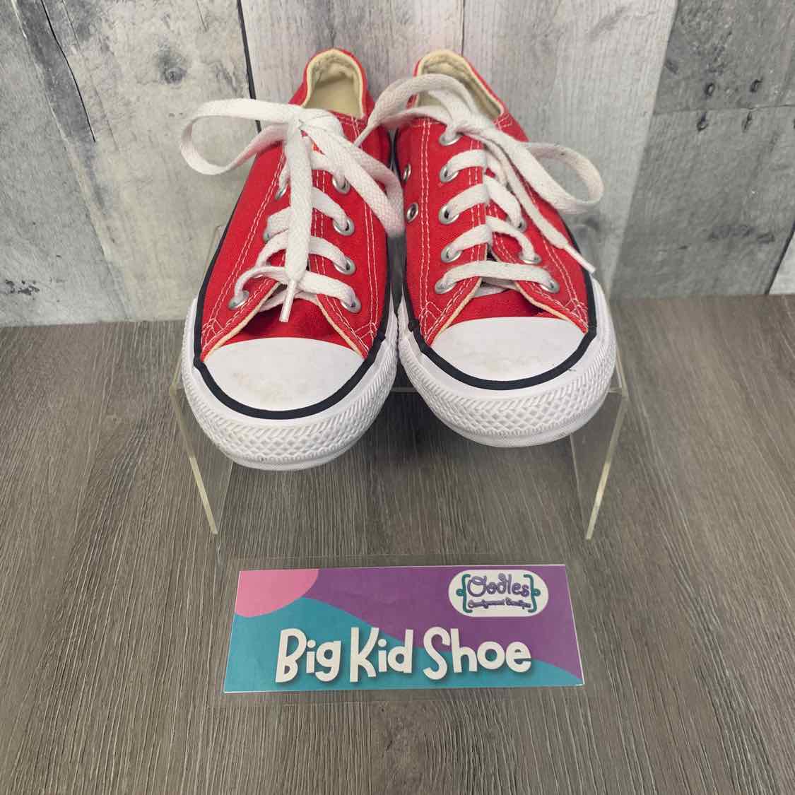 Size 12 Red/White Converse Sneakers