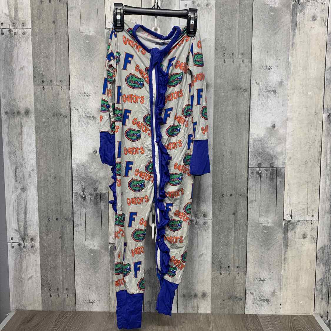 Size 18-24 Months Gray/Blue Bamboo Footy PJs