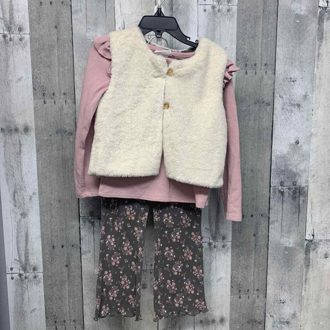 Size 4T Black/Pink Nicole Miller Shirt/Leggings
