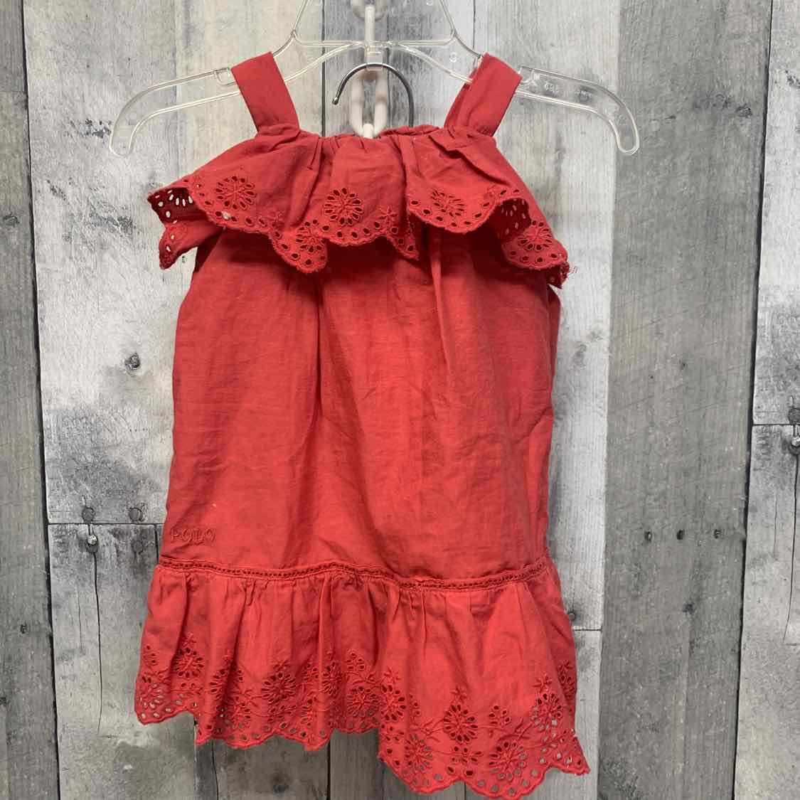 Size 6 Months Red Ralph Lauren 2pc Dress