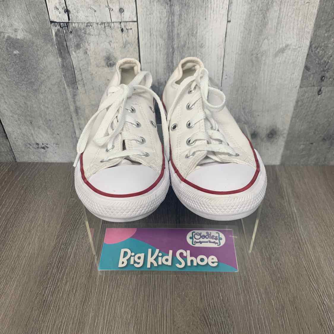 Size 1 White Converse Sneakers