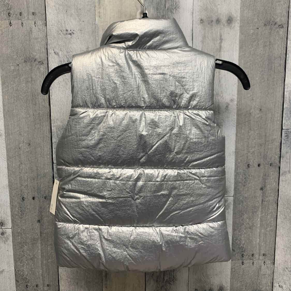 Size 4/5 Silver Amazon Basics Vest - Outer