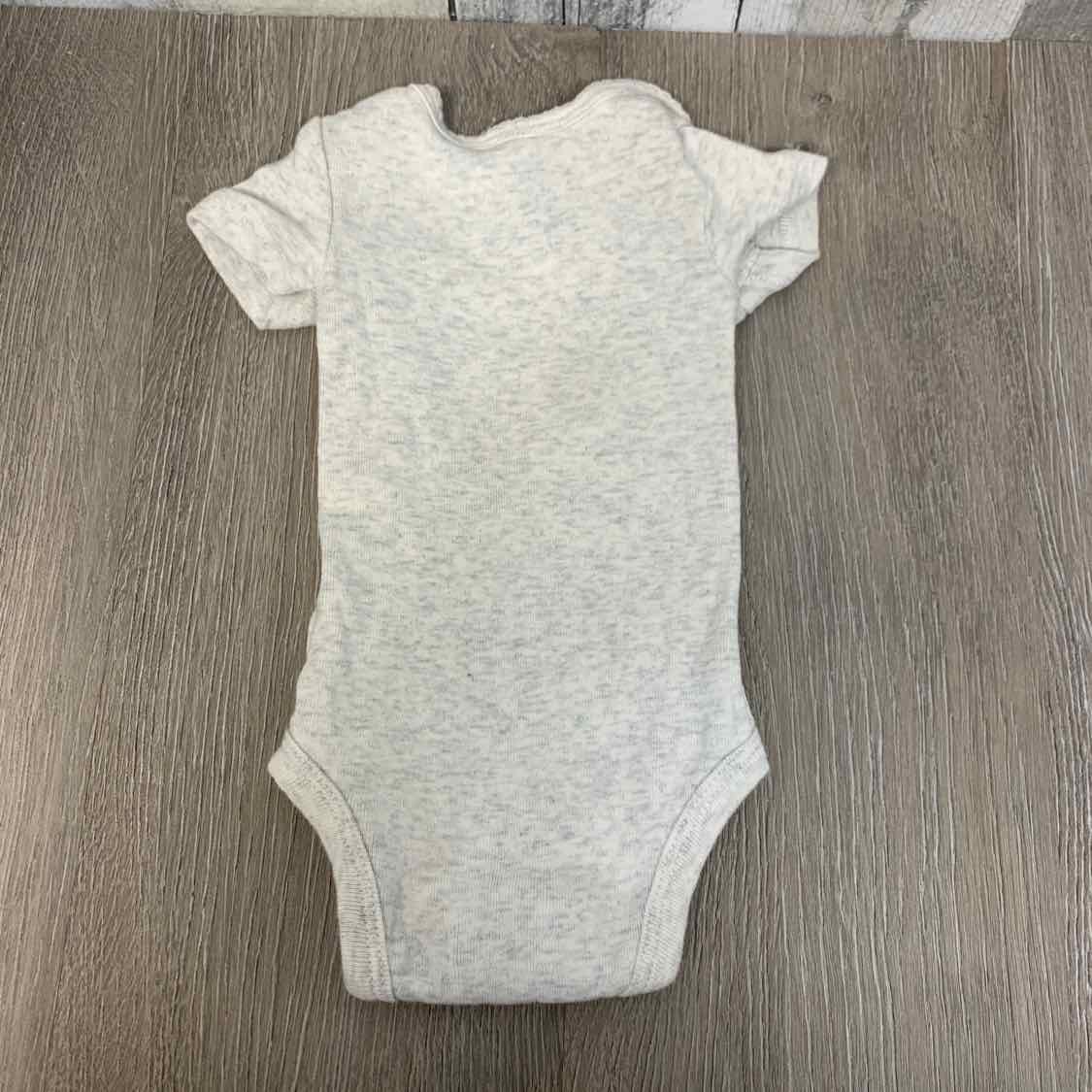 Size Preemie Gray Carter's Bodysuit