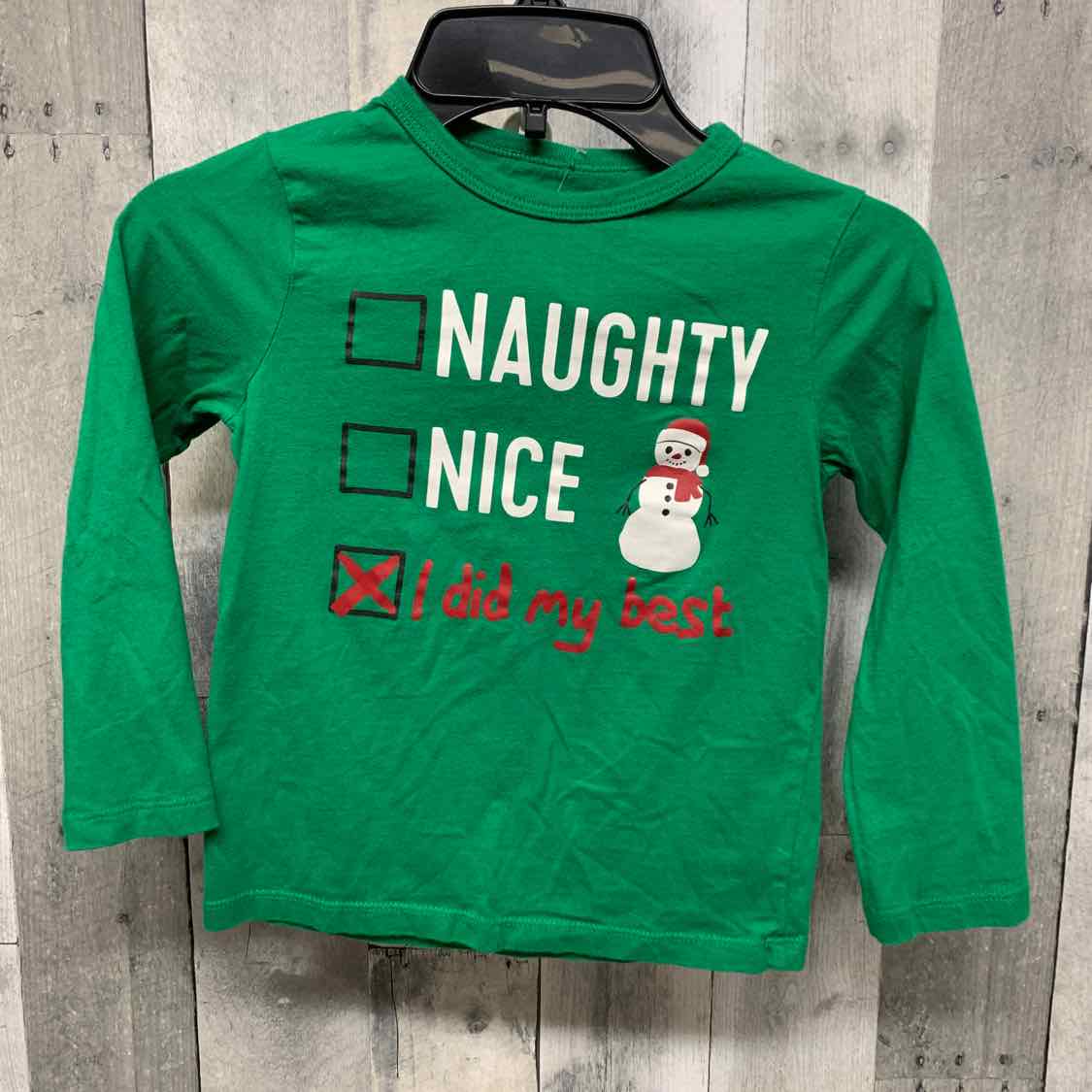 Size 4T Green Children's Place Long Sleeve Shirt