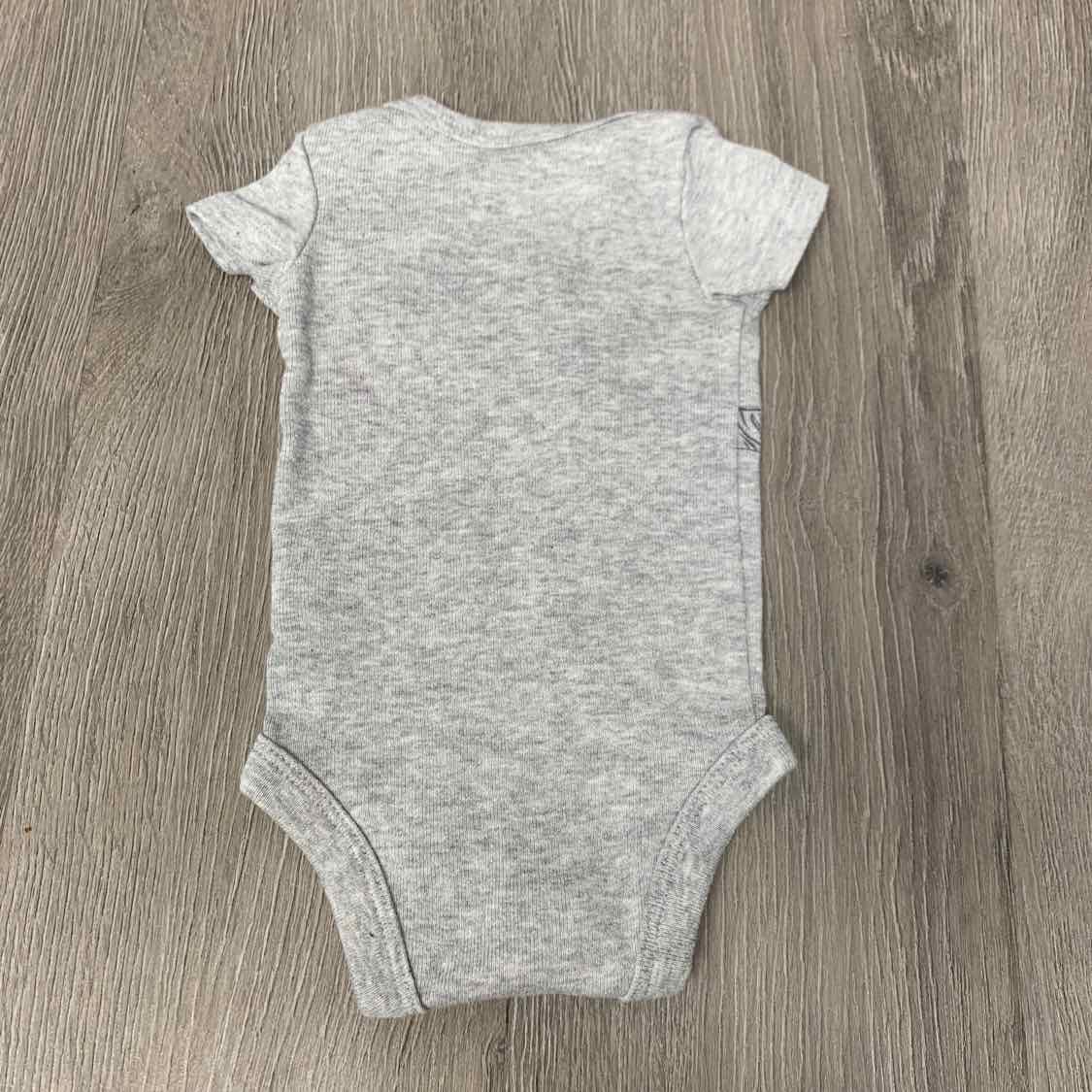 Size Preemie Gray Carter's Bodysuit