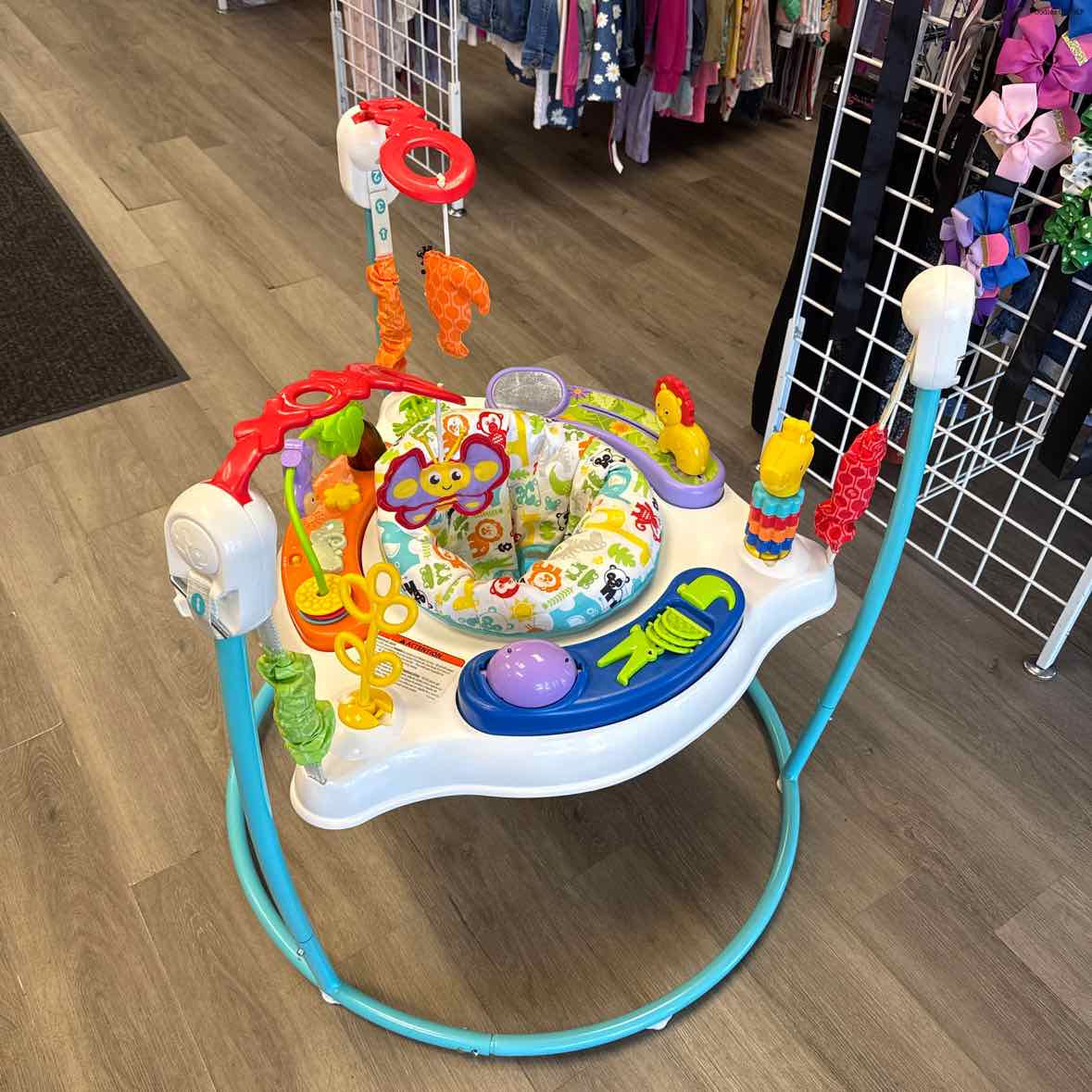 Fisher Price White/Blue Jumperoo