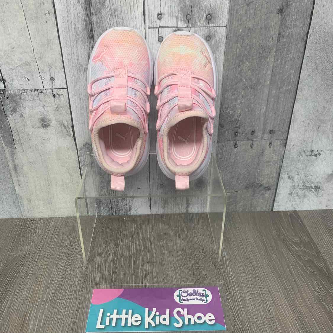 Size 8 Pink Puma Sneakers