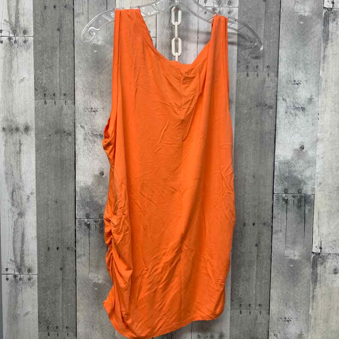 Size XL Orange Motherhood Tank Top