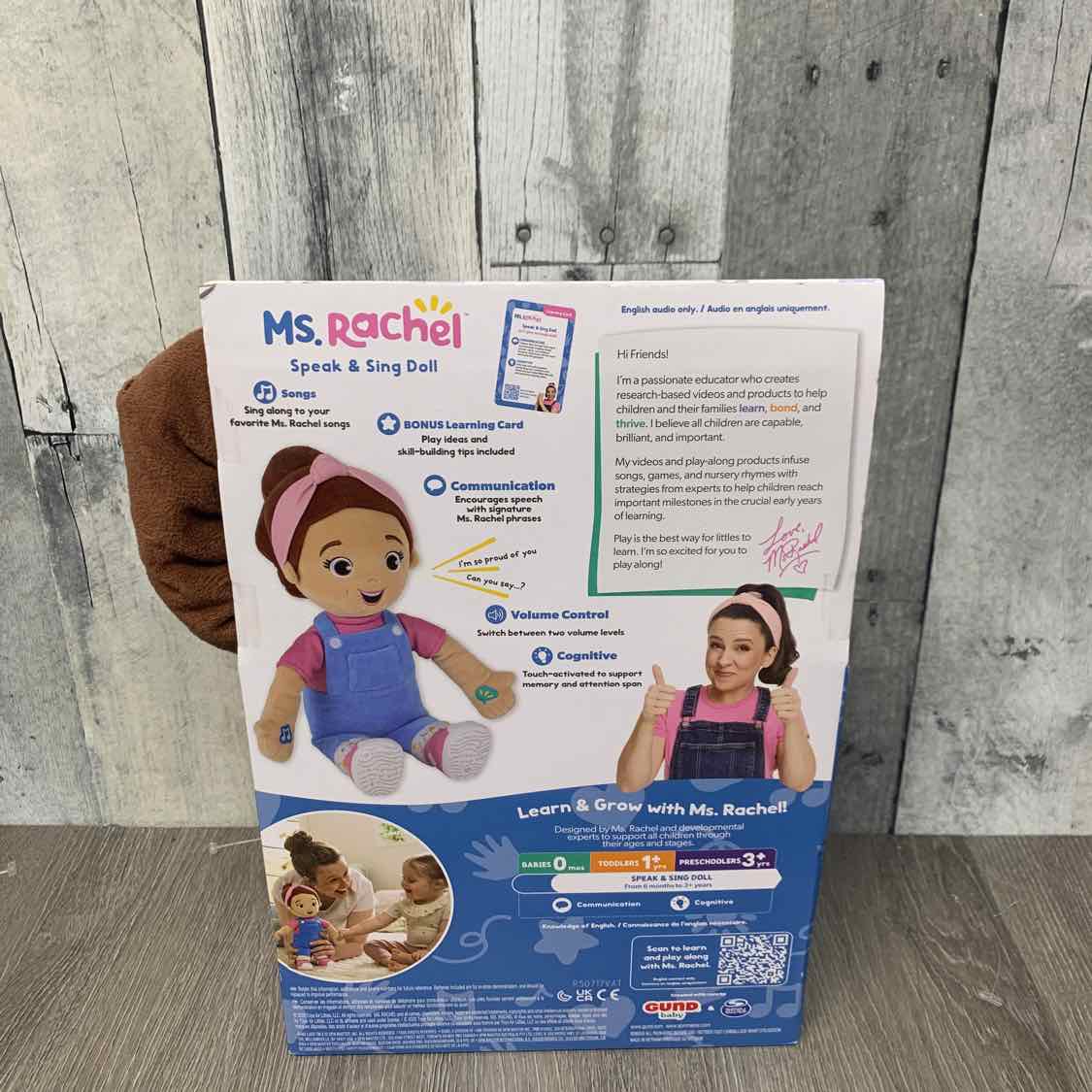 Generic Pink/Blue Electronic Doll