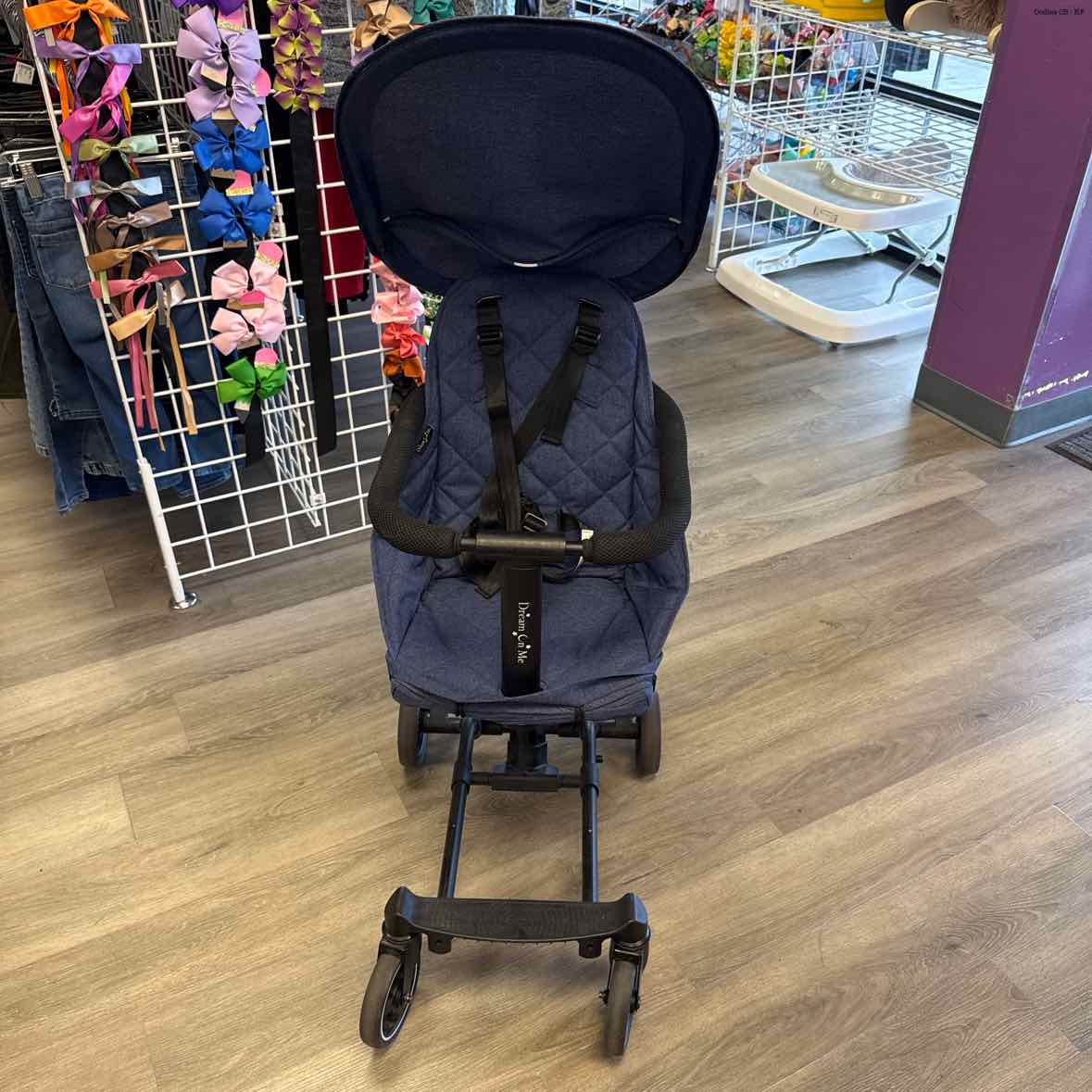 Dream on Me Navy Stroller - Single