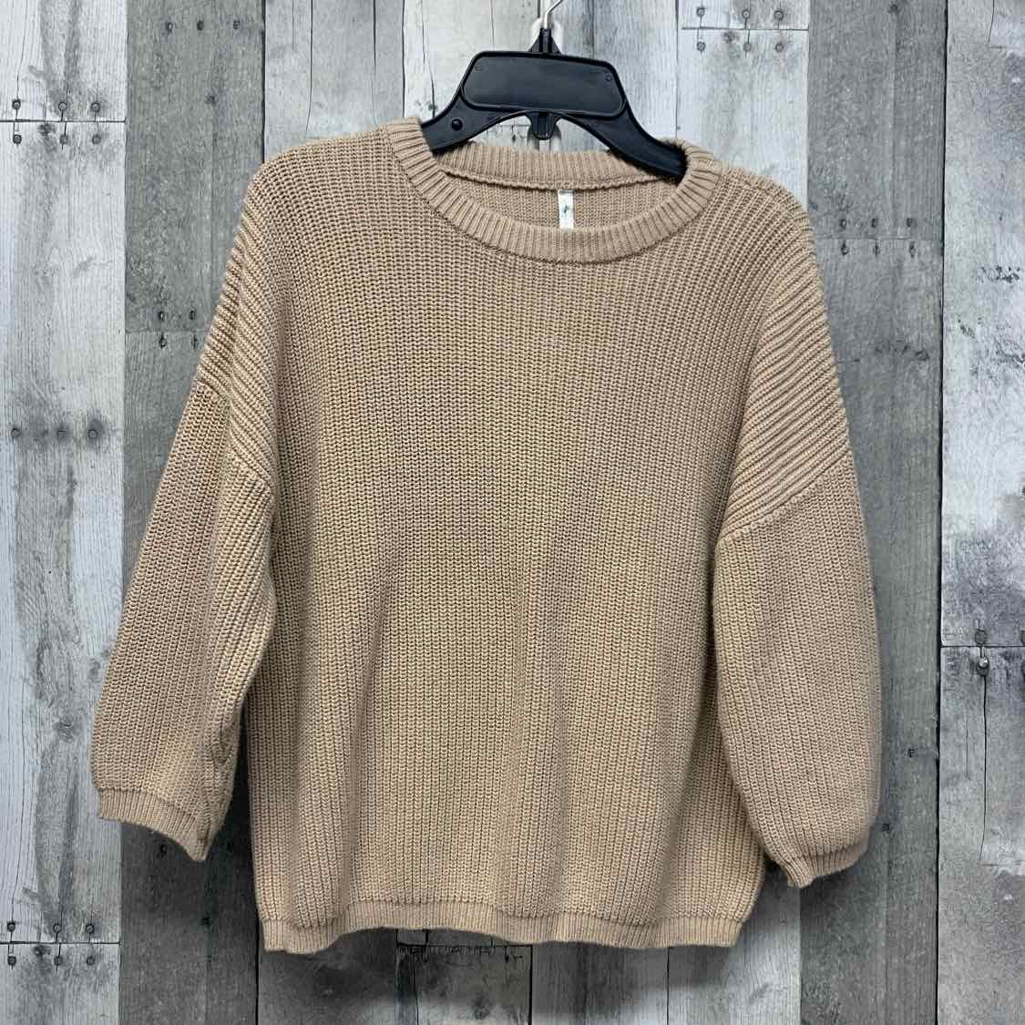 Size 7 Tan B Brand Sweater