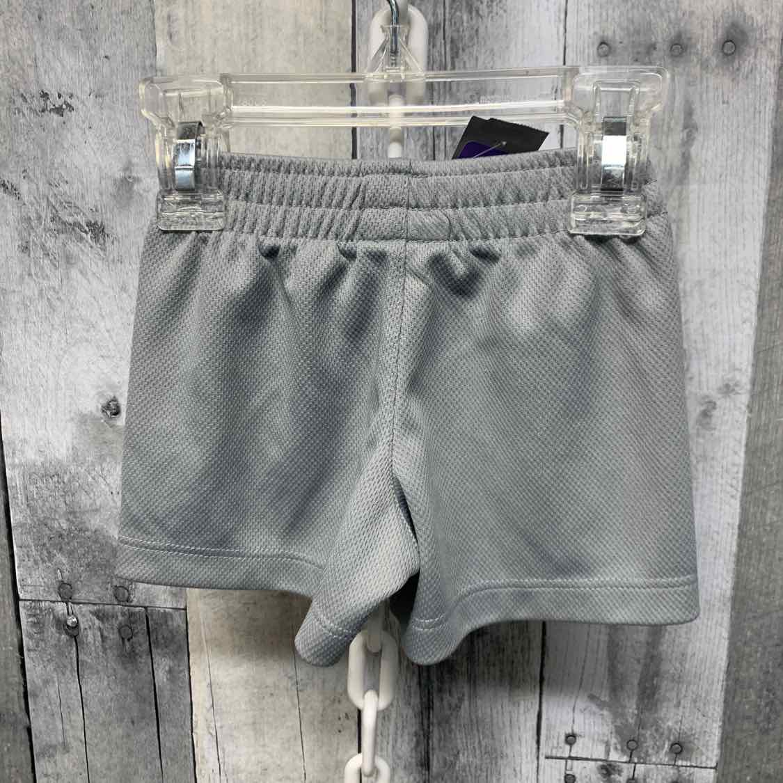 Size 6 Months Gray/Black Sport Brand Shorts - Athletic