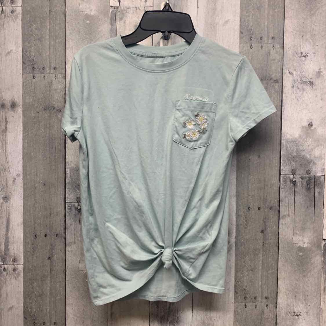 Size 11/12 Teal/White Abercrombie T Shirt