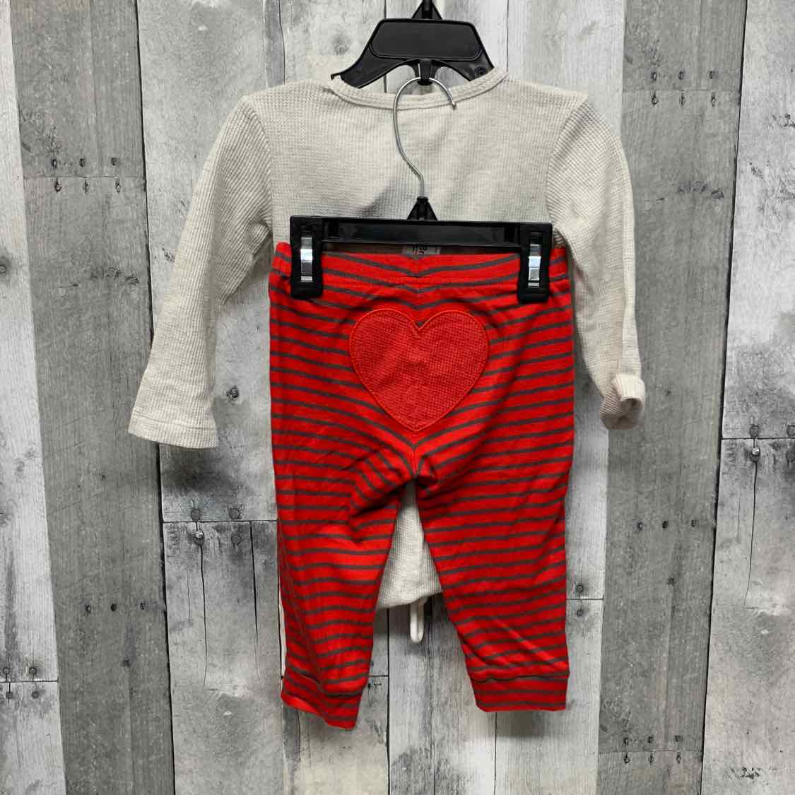 Size 18 Months Gray/Red Carter's Shirt/Pants