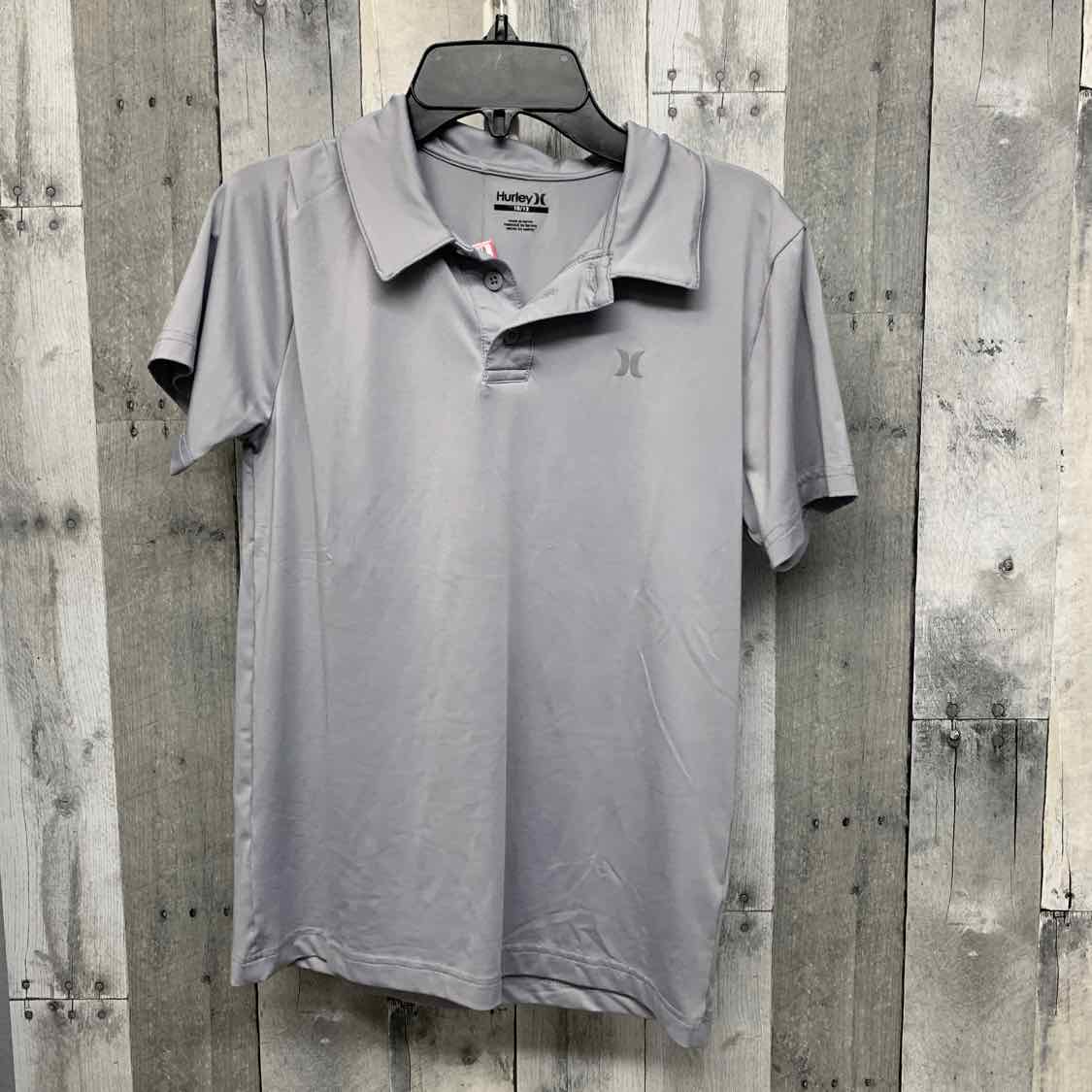 Size 10/12 Gray Hurley Polo