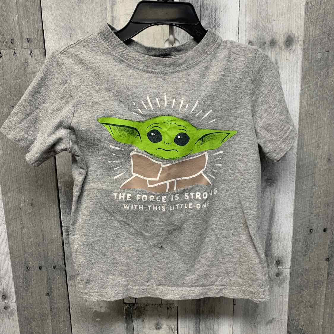 Size 3T Gray Graphic Star Wars T Shirt