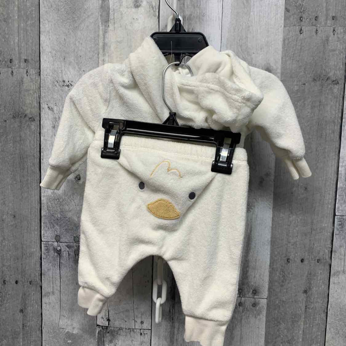 Size 3 Months White Carter's Jacket/Pants