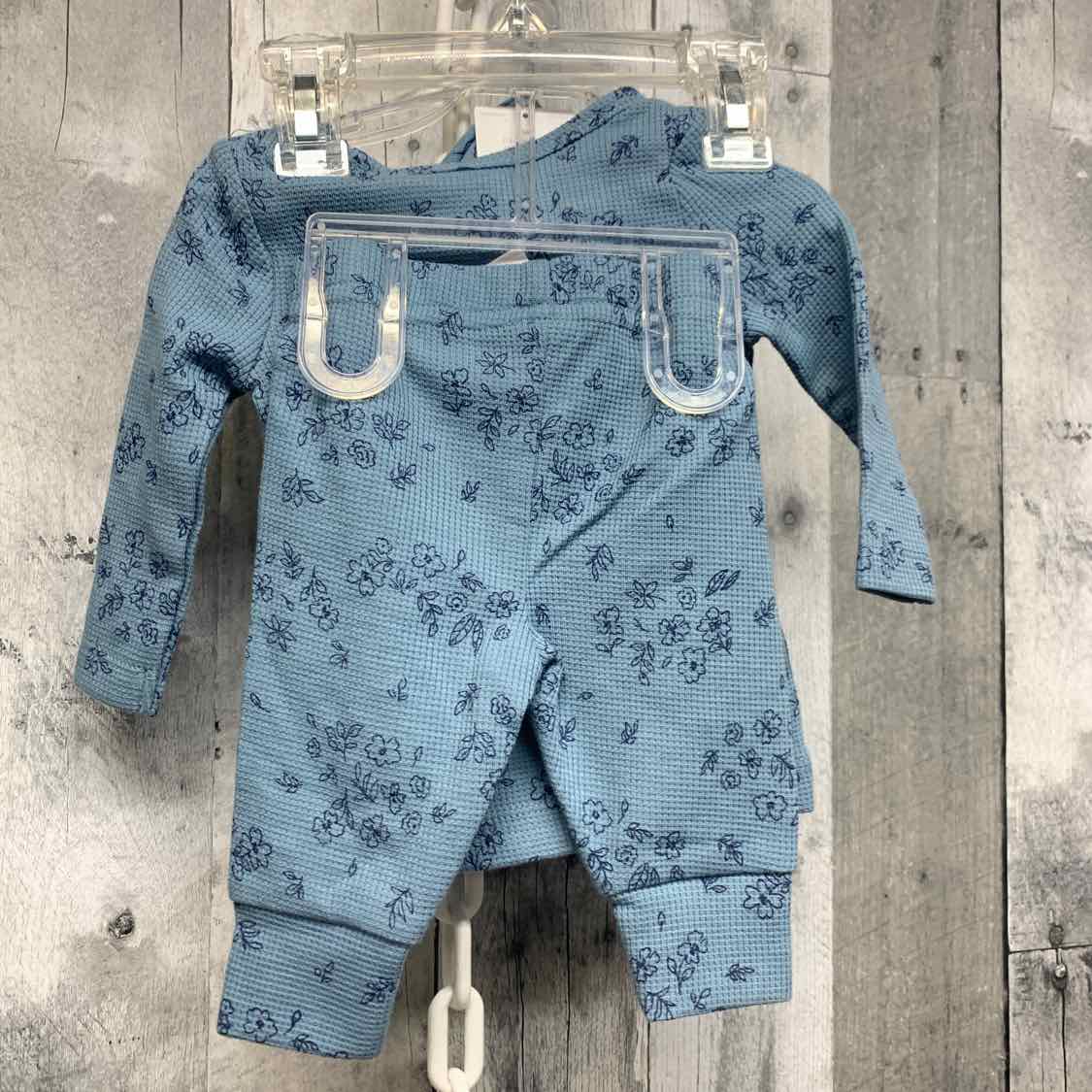 Size 3 Months Blue Print Just One You Shirt/Pants