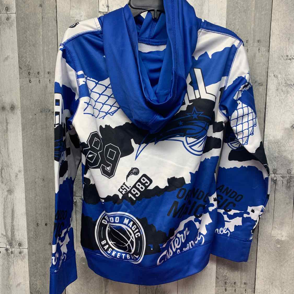 Size 8 Blue NBA Pull Over