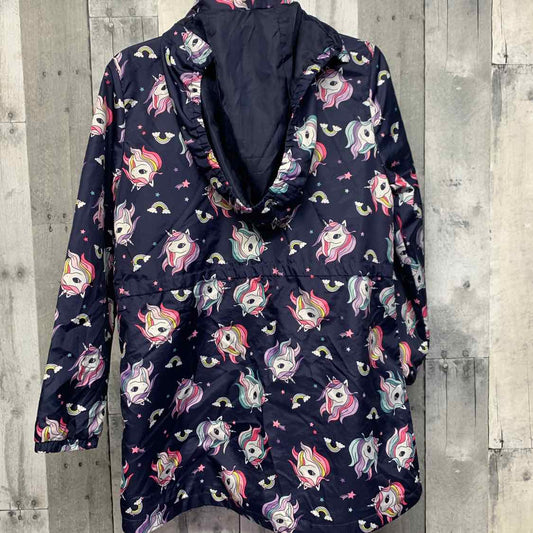 Size 9/10 Navy Print H&M Light Jacket