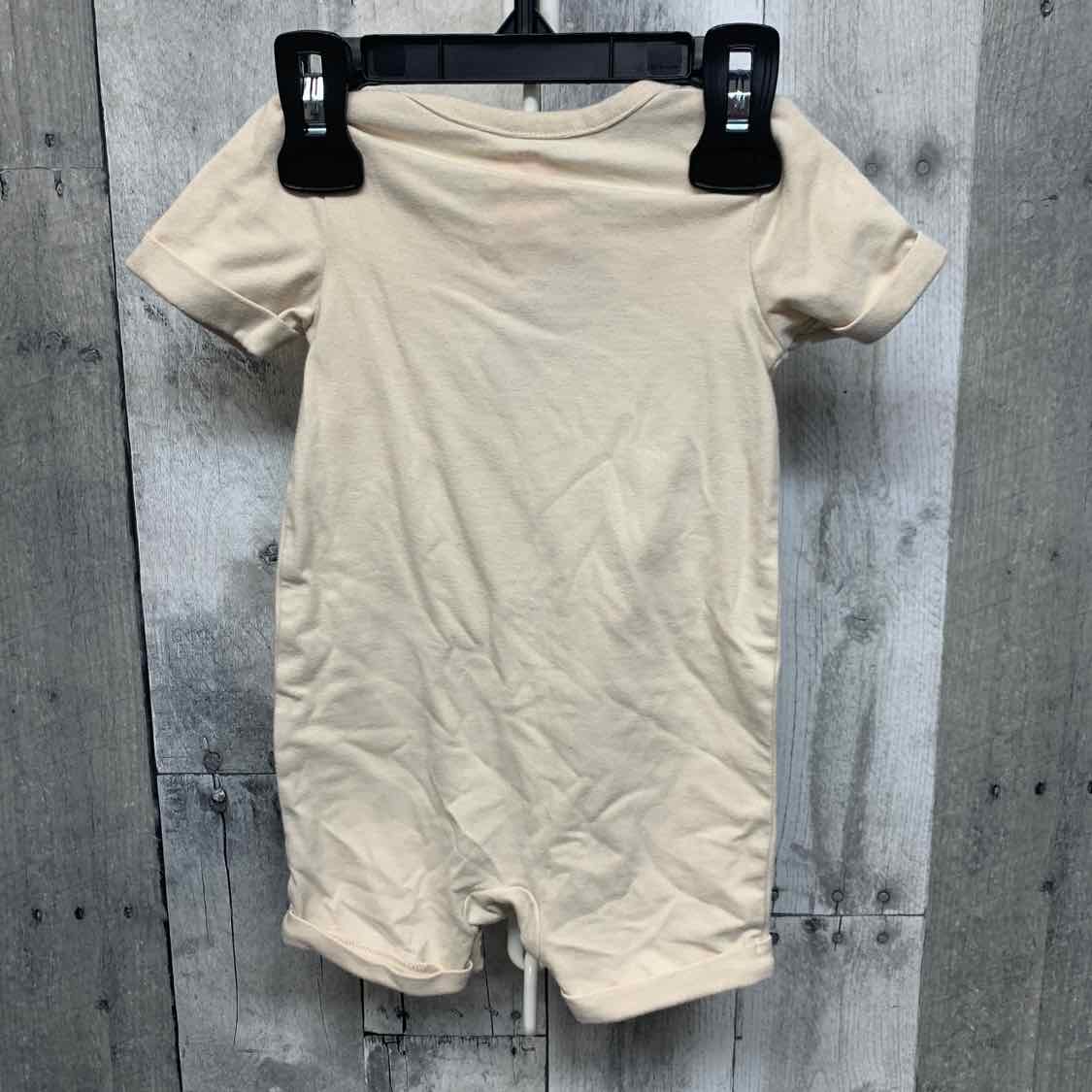 Size 3-6 Months Tan Graphic Cat & Jack Romper