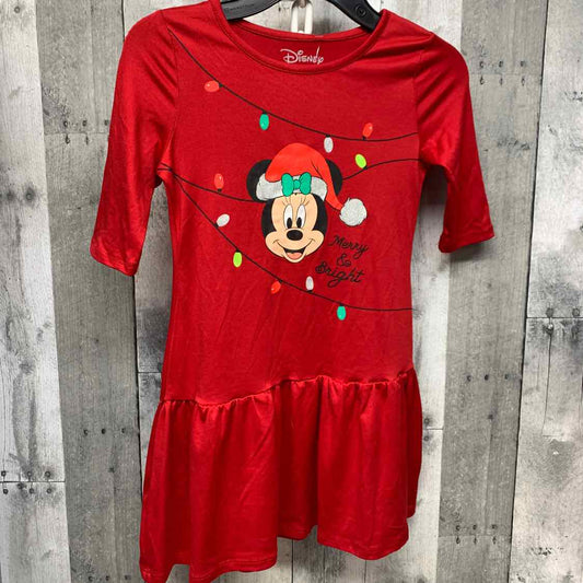 Size 6/6X Red Disney Dress - Knit