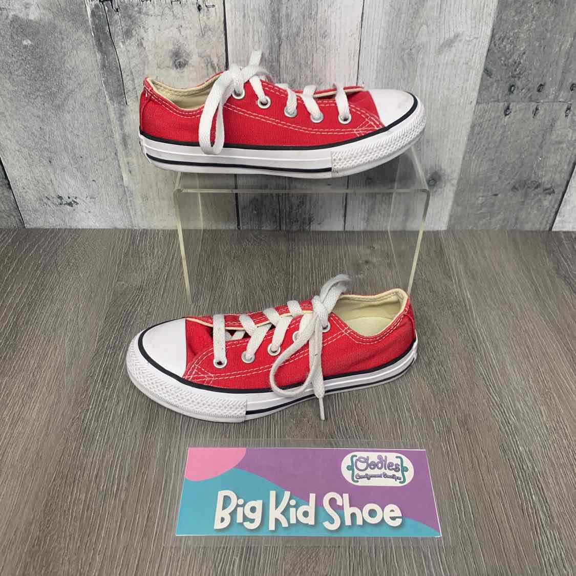 Size 12 Red/White Converse Sneakers