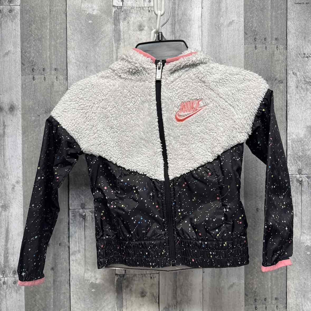Size 4 White/Black Sport Brand Light Jacket