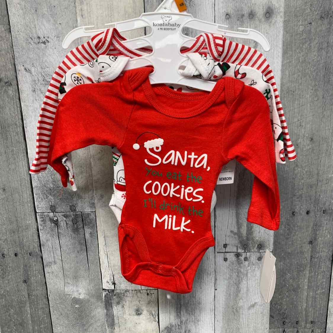 Size Newborn Red/White Koala Baby/Kids Bodysuit