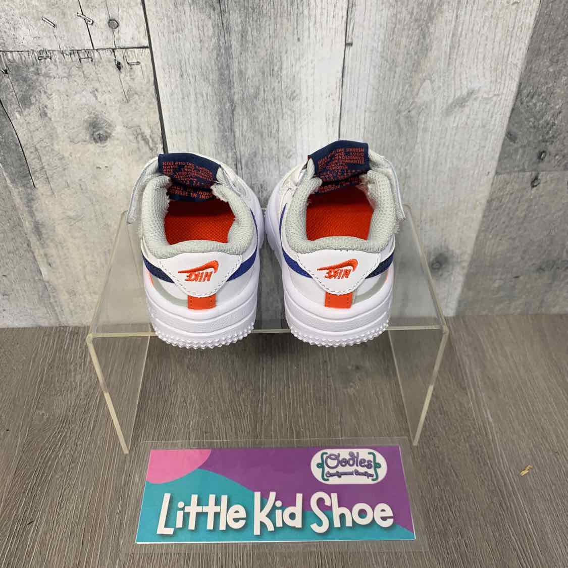 Size 2 White/Gray Sport Brand Sneakers