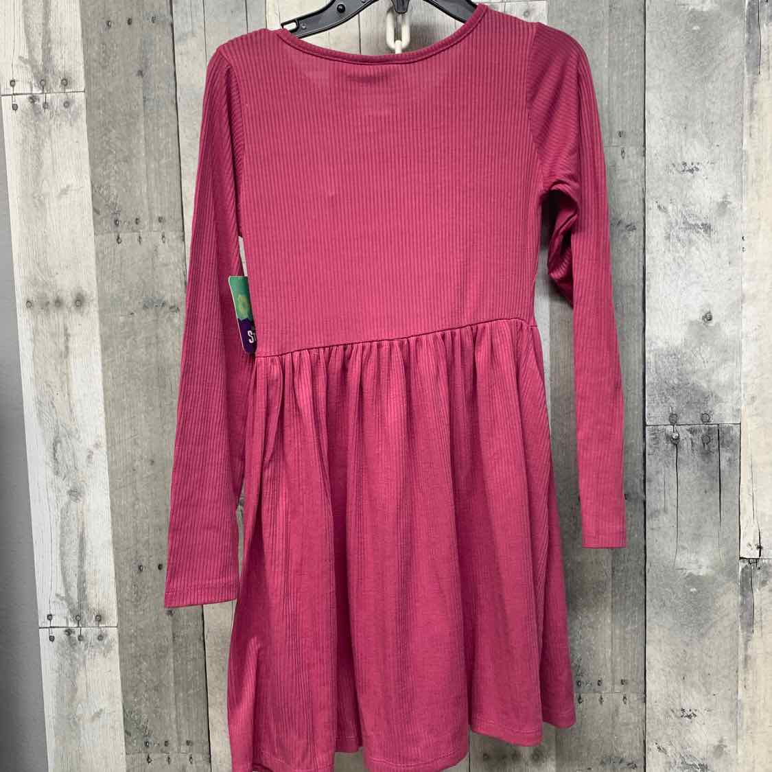 Size 10 Purple Print Disney LS Dress
