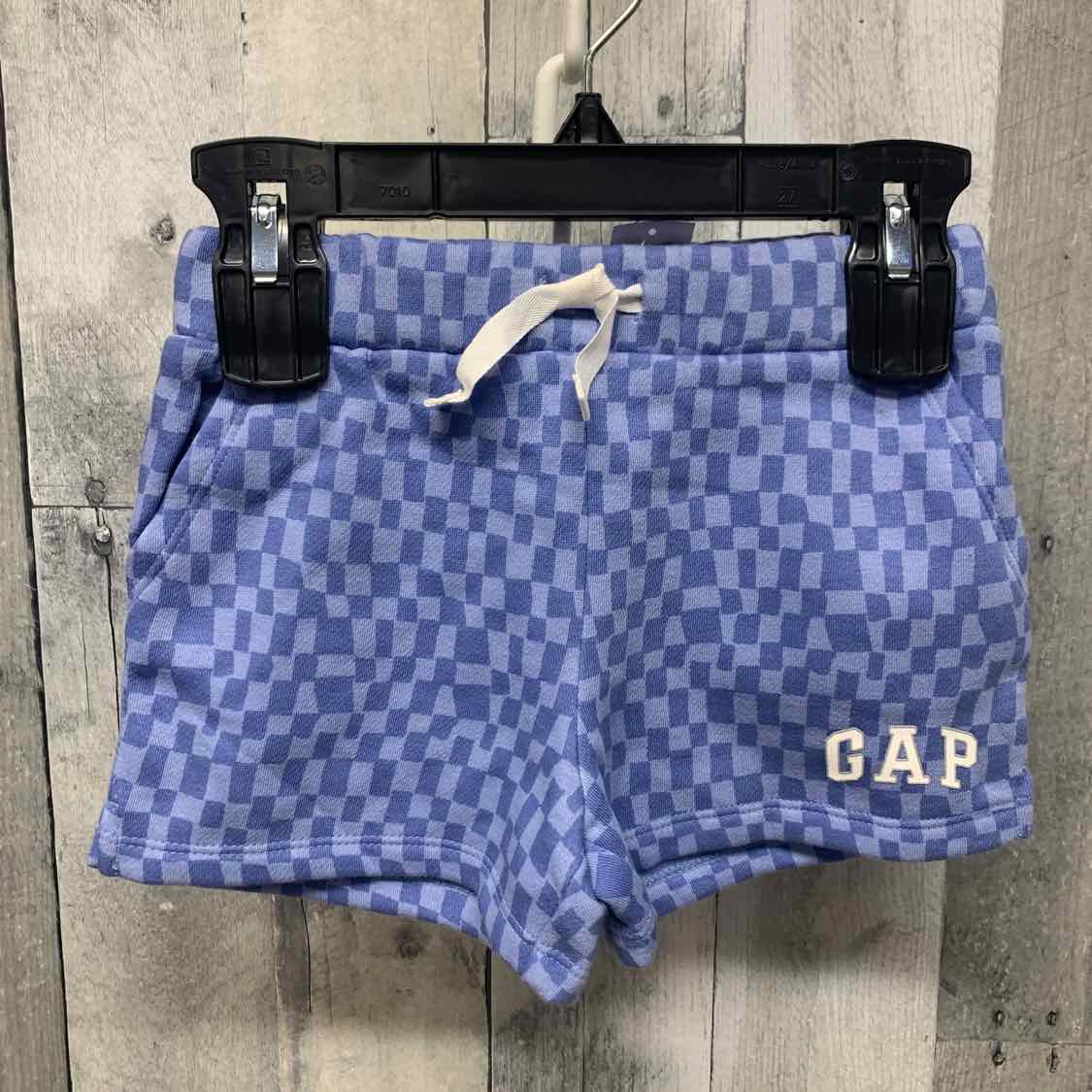 Size 4 Blue Plaid Gap Shorts - Athletic