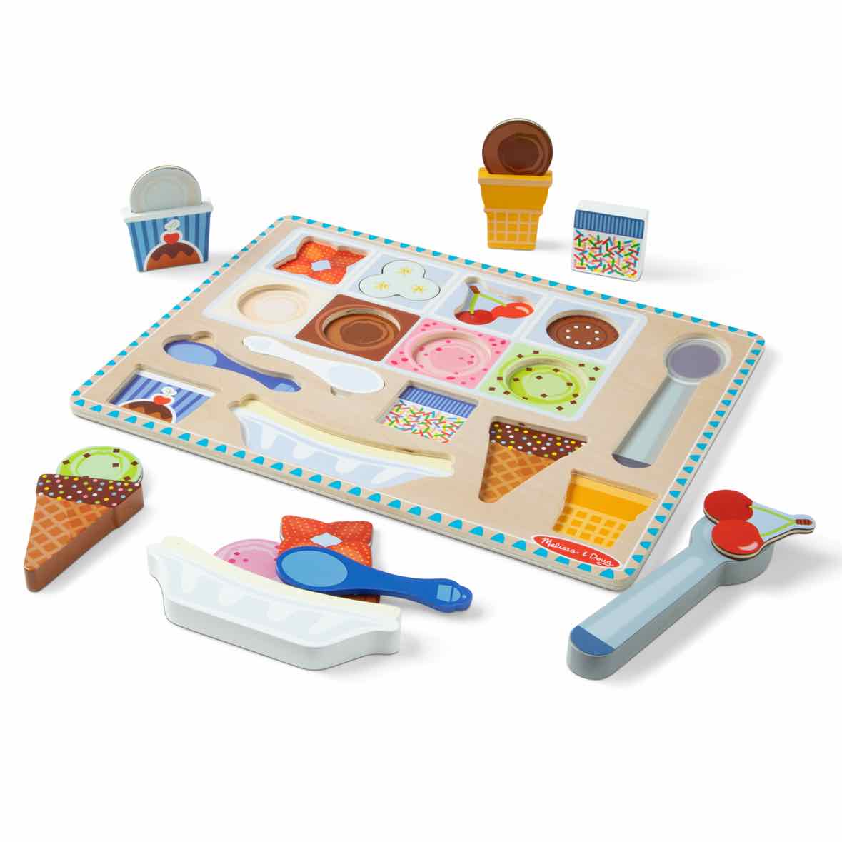 Melissa & Doug Puzzle Play - Ice Cream