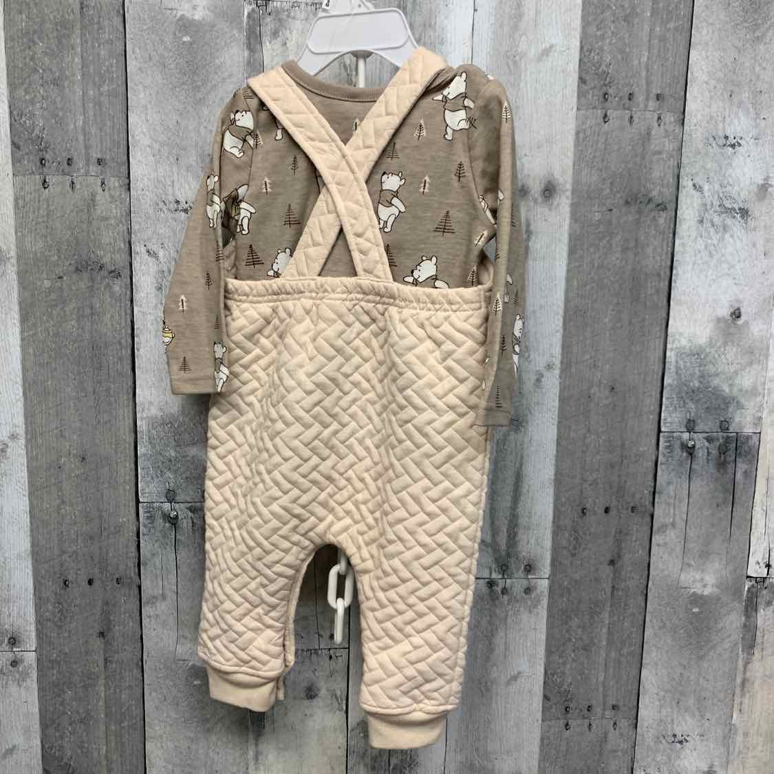 Size 6-9 Months Tan Graphic Disney Shirt/Pants
